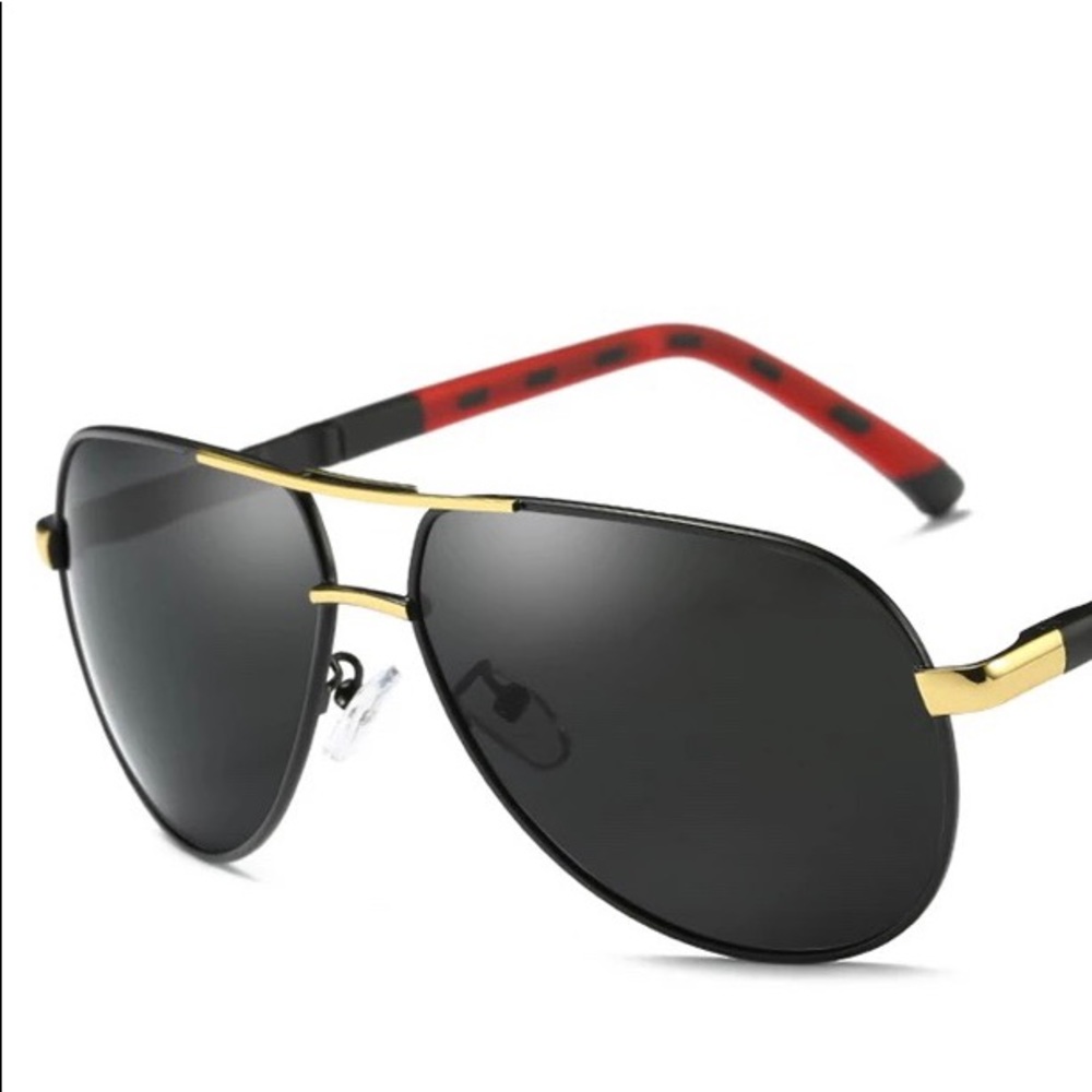 Gentleman Apparels Sunglasses Black W/ Gold